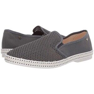 Rivieras Classic Sneakers Women's US 6.5 Anthracite Canvas Comfort Shoes JOBB488